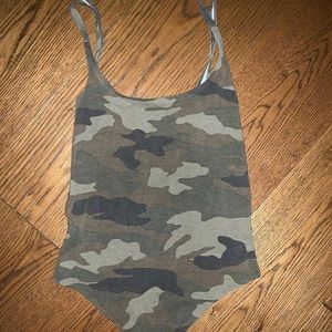 Camo bodysuit